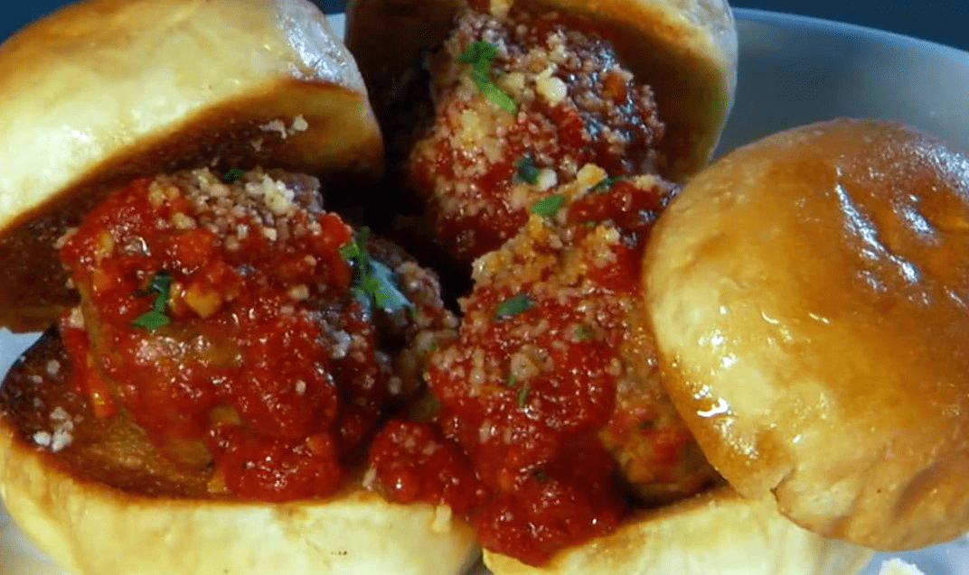 Catelli’s Meatball Sliders Pairing