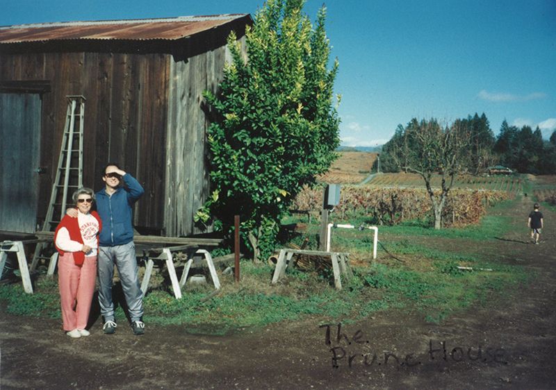 Doug Nalle with his mom Pauline 